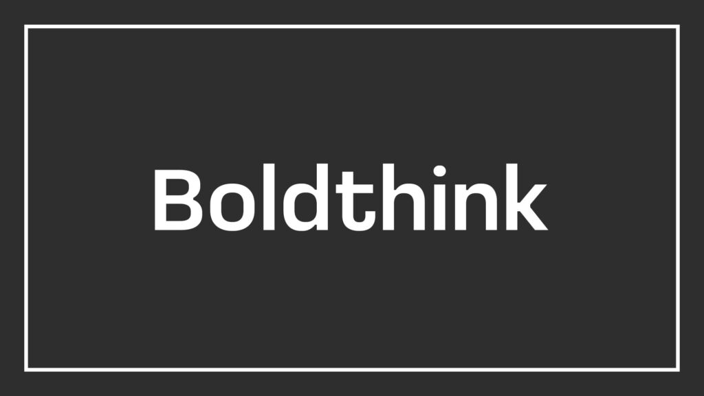 boldthink
