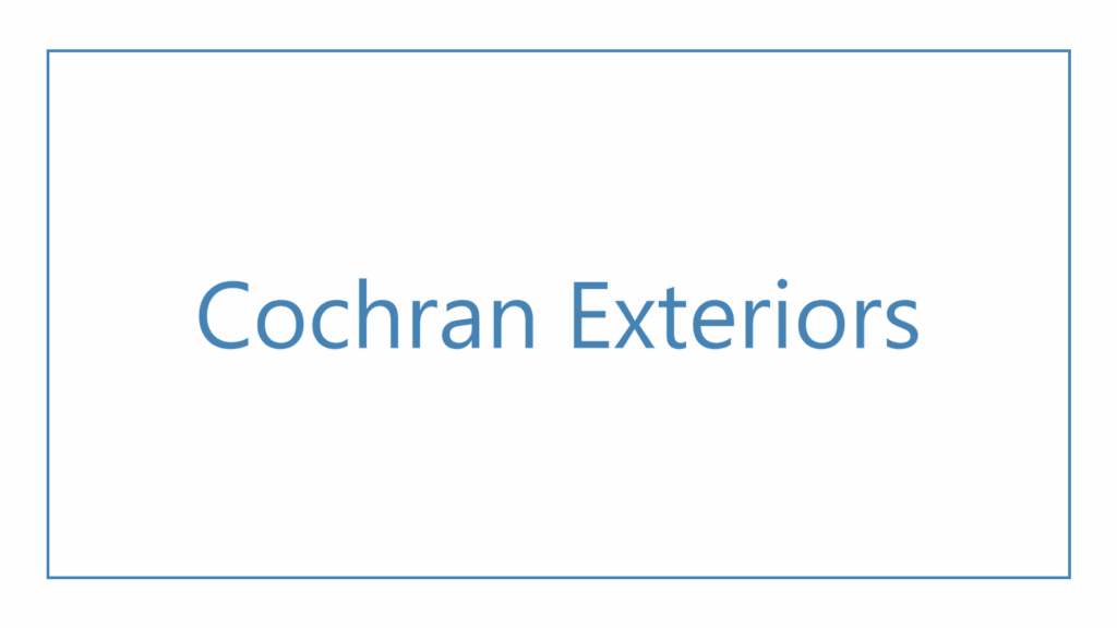 cochran-exteriors-logo