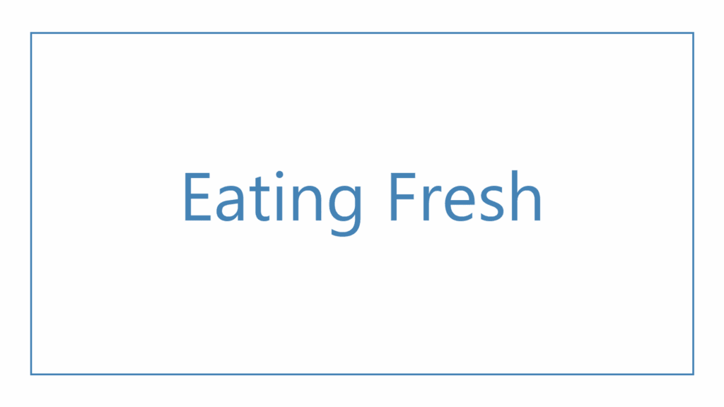 eating-fresh