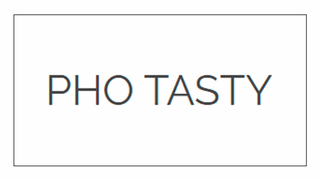 pho-tasty