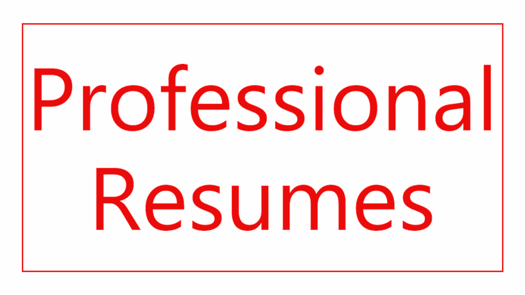 professional-resumes